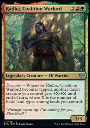 Radha, Coalition Warlord (Dominaria United)