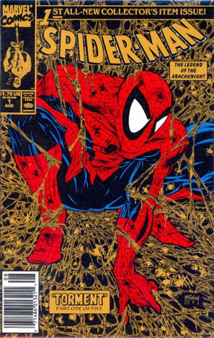 Spider-Man #1 (2nd Printing UPC Gold Edition)