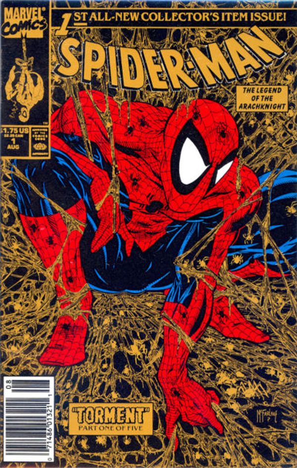 Spider-Man #1 (2nd Printing UPC Gold Edition)