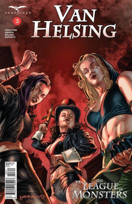 Van Helsing vs The League of Monsters #3 Comic