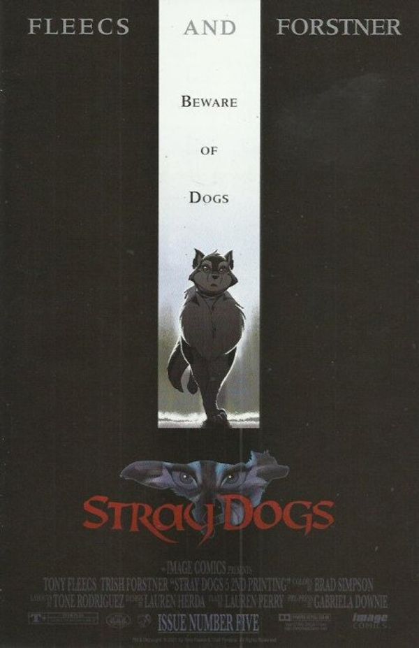 Stray Dogs #5 (2nd Printing) (Cover B)