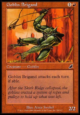 Goblin Brigand (Scourge) Trading Card