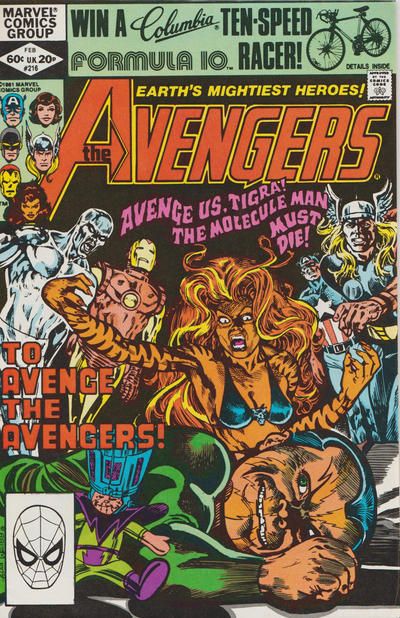 Avengers #216 Comic
