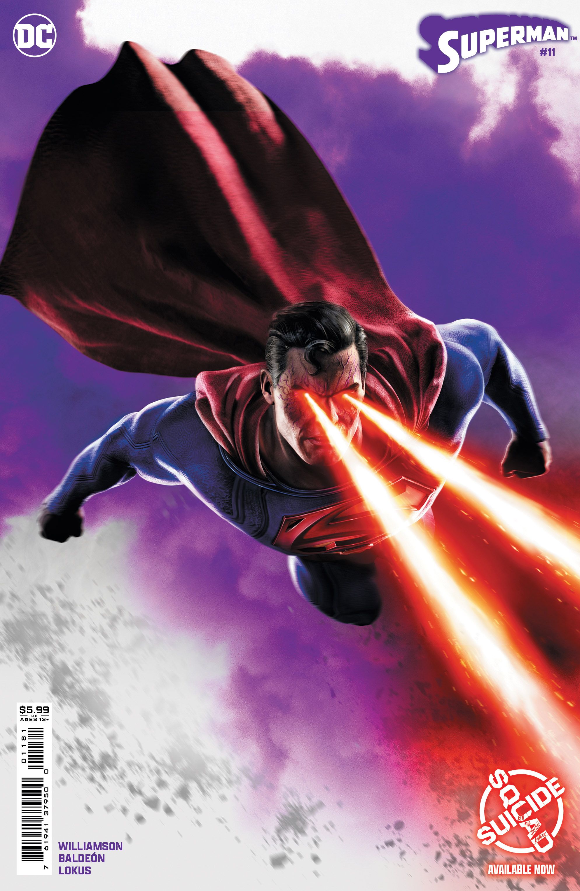 Superman #11 (Cvr E Suicide Squad Kill Arkham Asylum Game Key Art Card Stock Variant) Comic