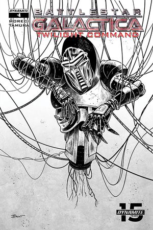 Battlestar Galactica Twilight Command #4 (10 Copy Schoonover B&w Cover)
