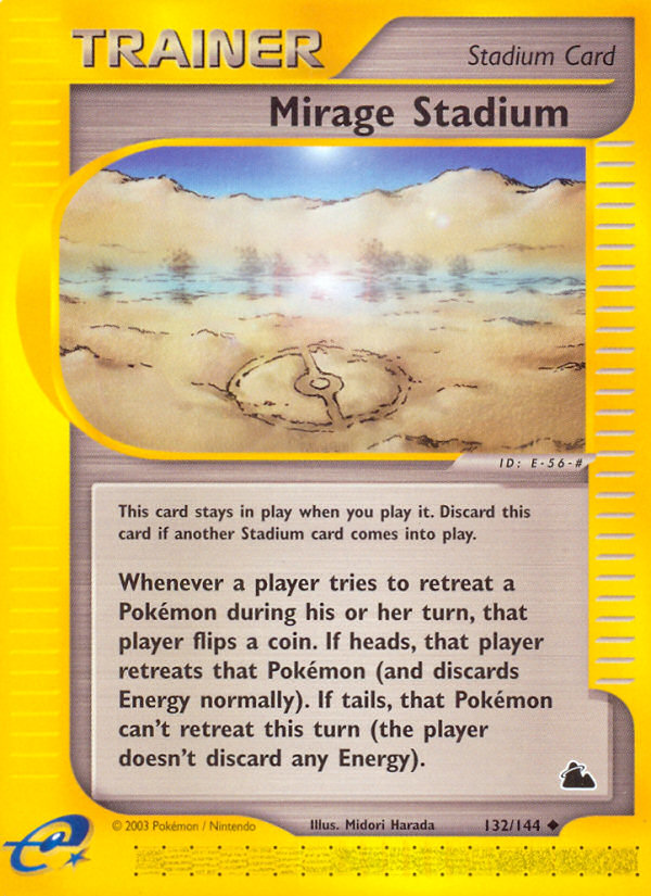 Mirage Stadium (132/144) - Skyridge Pokémon Card