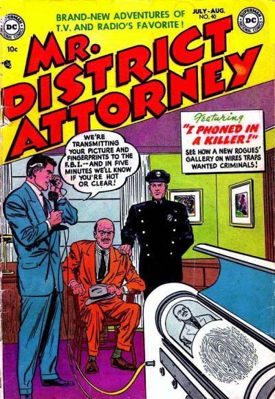Mr. District Attorney #40 Comic