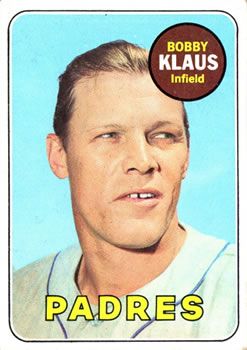 Bobby Klaus 1969 Topps #387 Sports Card