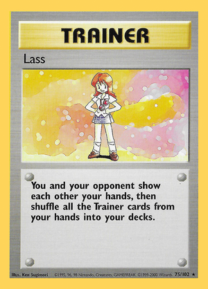 Lass (Trainer) (75/102) - Base (Unlimited)