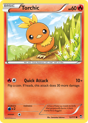 Torchic (12/111) - Furious Fists