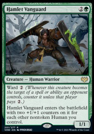 Hamlet Vanguard (Innistrad: Crimson Vow) Trading Card