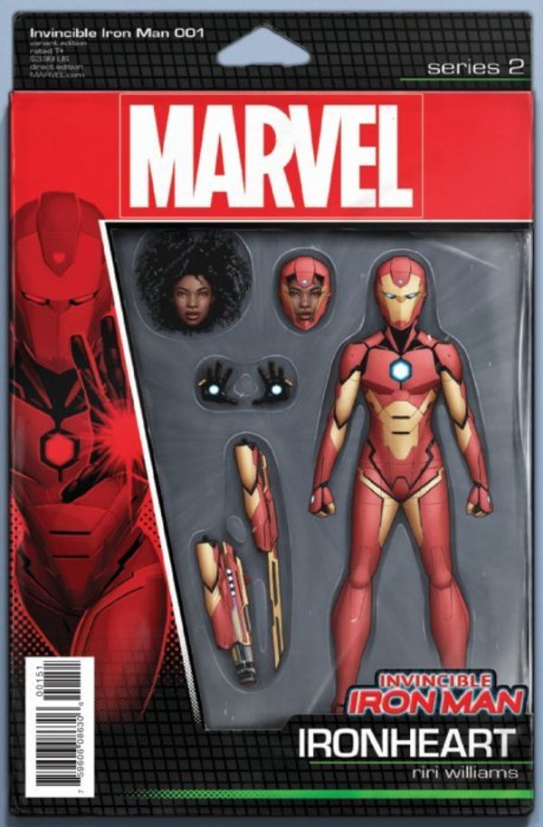 Invincible Iron Man #1 (Christopher Action Figure Variant)