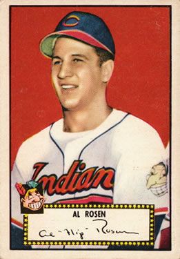 Al Rosen 1952 Topps #10 Sports Card