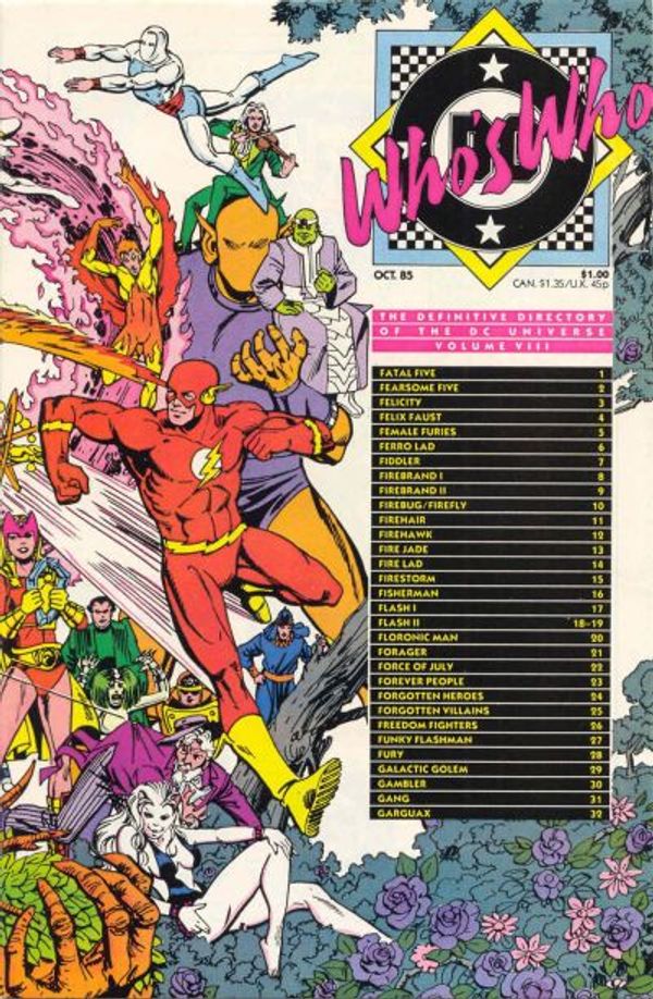 Who's Who: The Definitive Directory of the DC Universe #8