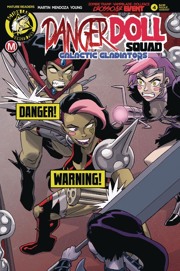 Danger Doll Squad: Galactic Gladiators Comic