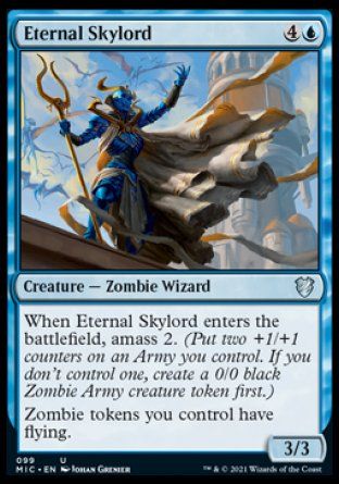 Eternal Skylord (Innistrad Midnight Hunt Commander Decks) Trading Card