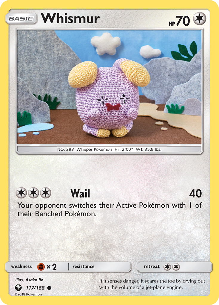 Whismur (117/168) - Celestial Storm Pokémon Card