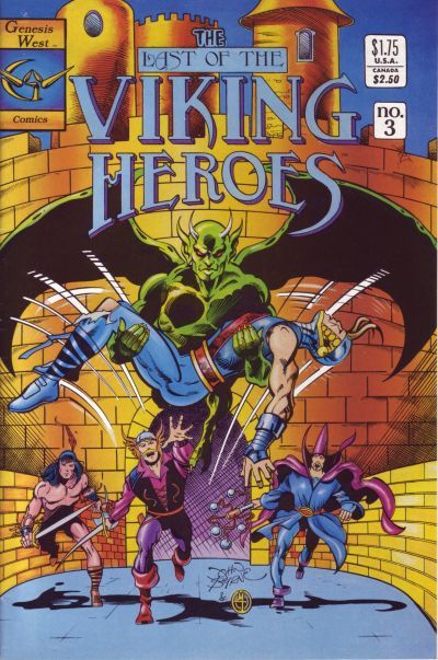 Last of the Viking Heroes #3 Comic