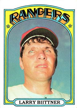 Larry Biittner 1972 Topps #122 Sports Card