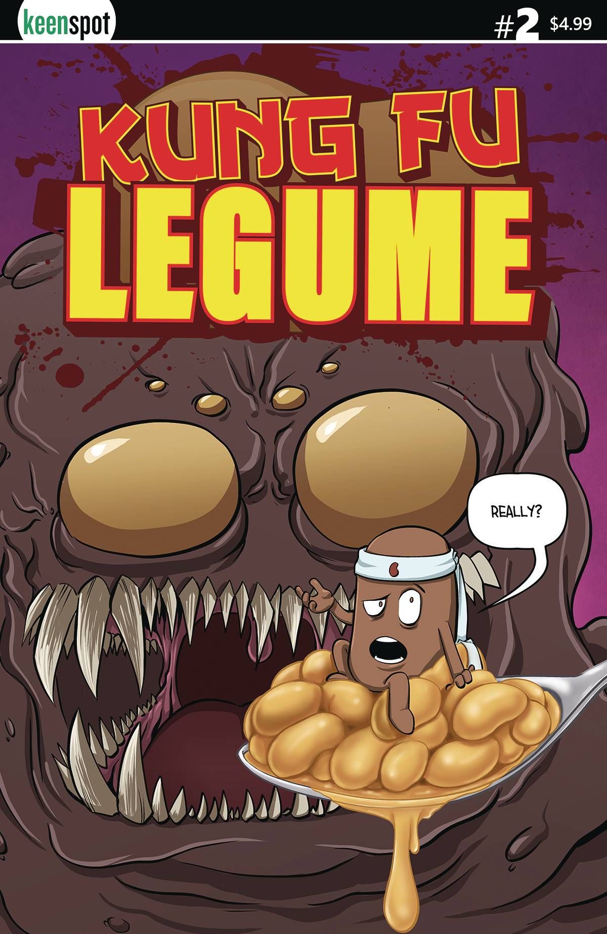 Kung Fu Legume #2 Comic