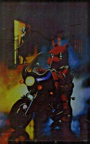 Do You Pooh #1 Purple Rain Metal Edition comic cover