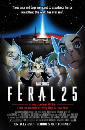 Feral #25 (Cvr B Tone Rodriguez & Allen Passalaqua Faculty Homage Variant)