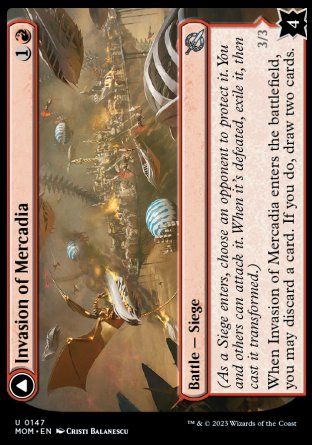 Invasion of Mercadia (March of the Machine) Trading Card