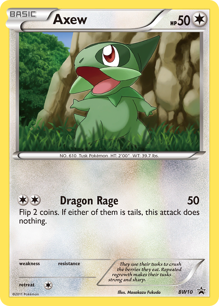 Fraxure Pokémon Card