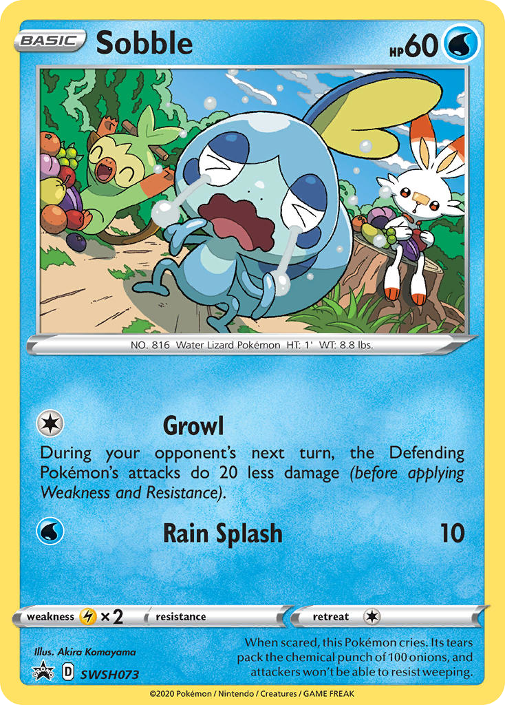 Sobble (SWSH073) - SWSH Black Star Promos Pokémon Card