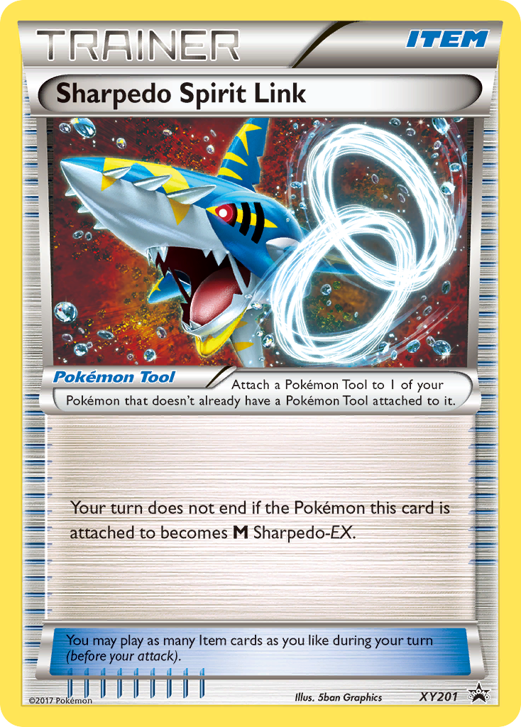 Sharpedo Spirit Link (XY201) - XY Black Star Promos Pokémon Card