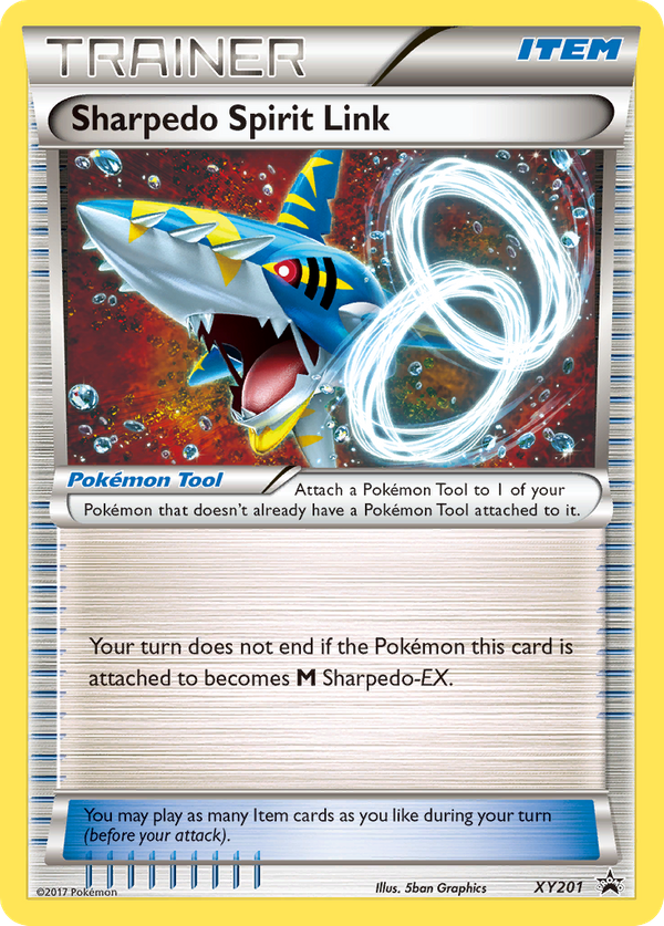 Sharpedo Spirit Link (XY201) - XY Black Star Promos