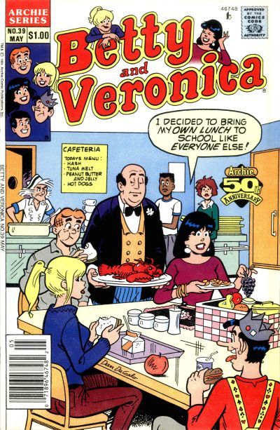 Betty and Veronica #39 Comic