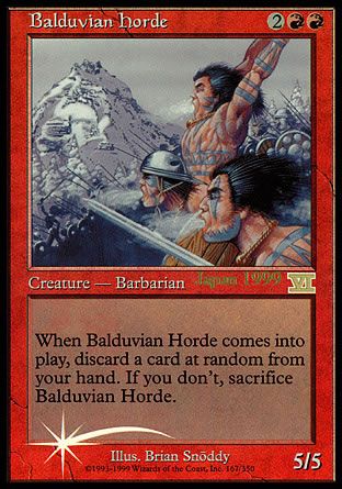 Balduvian Horde (Judge Gift Promos) Trading Card