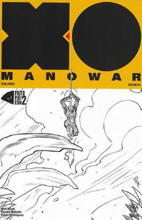X-O Manowar #1 (Fried Pie Sketch Edition)
