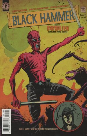 Black Hammer #3 (Lemire Variant Cover)
