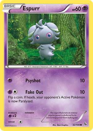 Espurr (42/106) - Flashfire