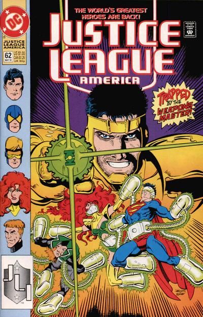 Justice League America #62 Comic
