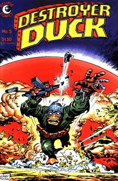 Destroyer Duck #5 Comic