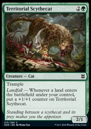 Territorial Scythecat (Zendikar Rising)