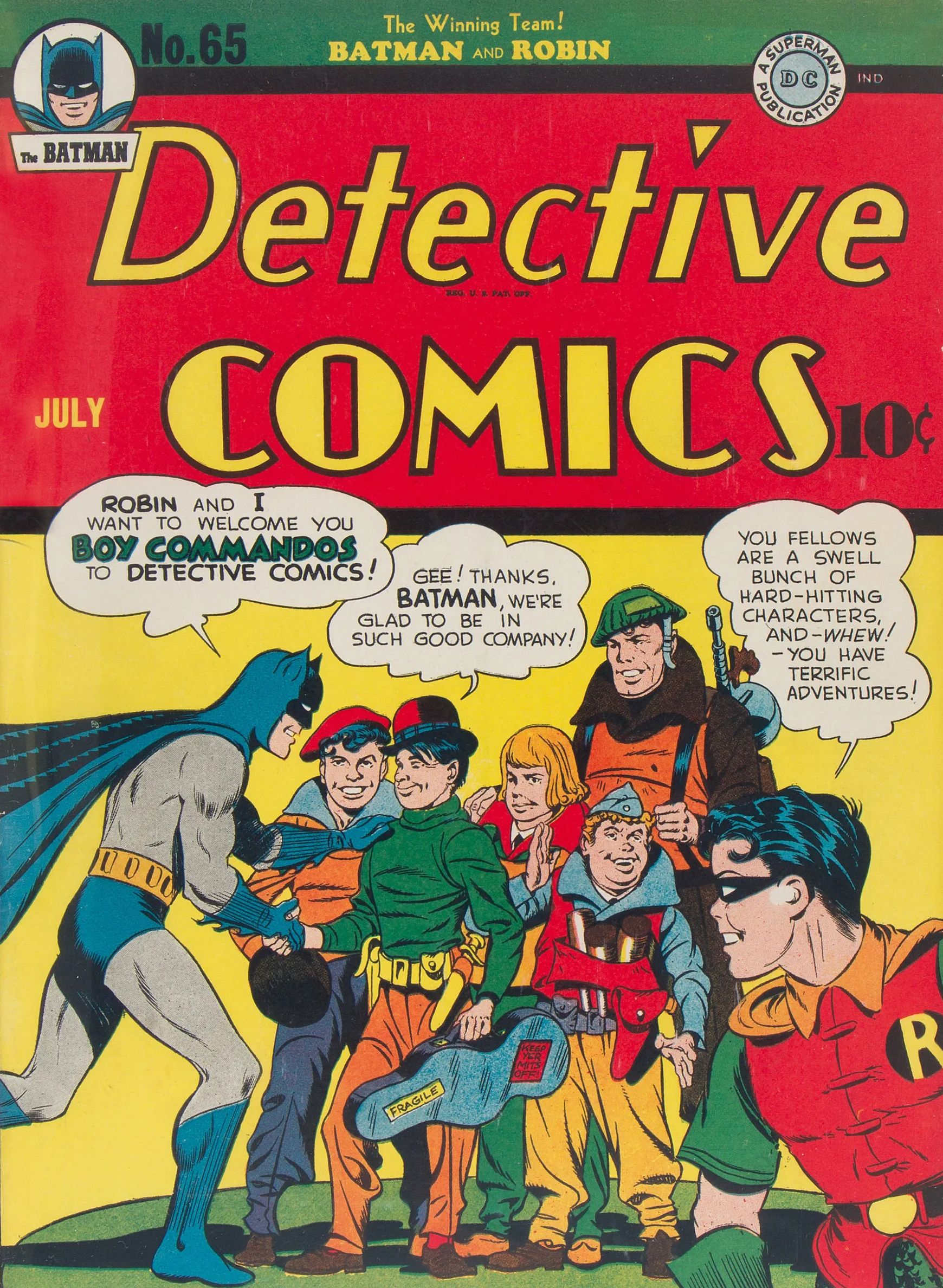 Detective Comics #65 Comic