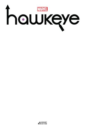 Hawkeye #1 (Blank Variant)