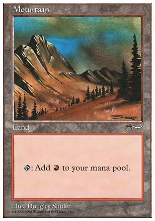 Mountain (Anthologies) Trading Card