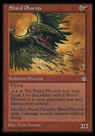 Shard Phoenix (Stronghold) Trading Card