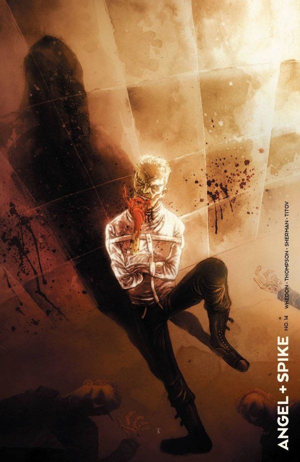 Angel & Spike #14 (20 Copy Templesmith Cover)