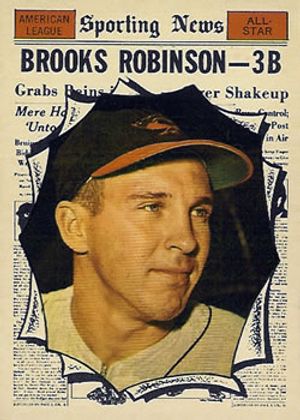 Brooks Robinson 1961 Topps #572