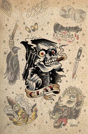 Sons of Anarchy Redwood Original #4 (20 Copy Cover Level Variant)