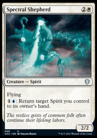 Spectral Shepherd (Innistrad Crimson Vow Commander Decks) Trading Card