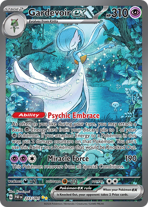 Gardevoir ex (233/91) - Paldean Fates