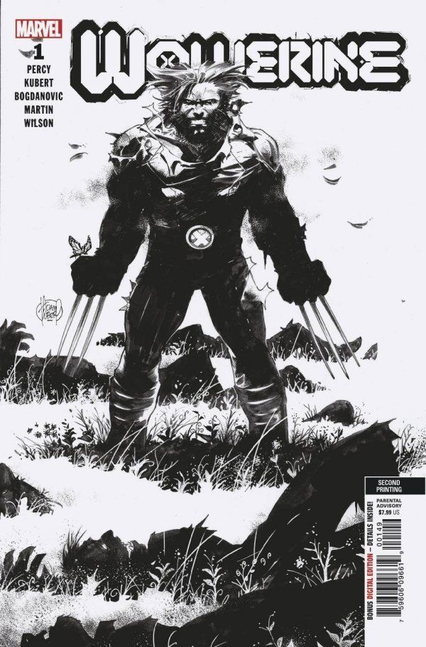 Wolverine #1 (2nd Printing/Sketch Cover)