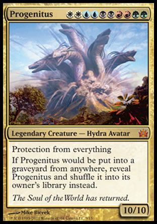 Progenitus (From the Vault : Legends) Trading Card